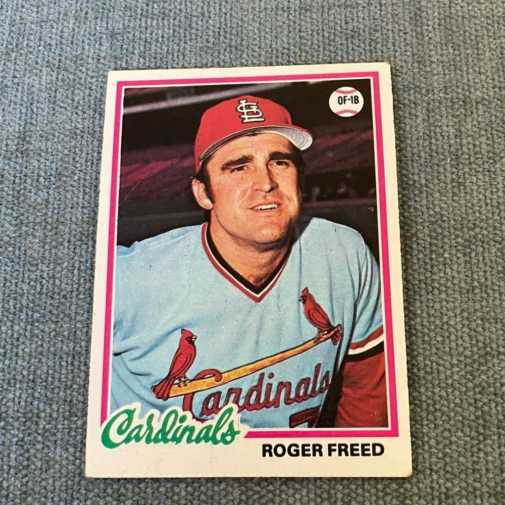 1978 Topps St. Louis Cardinals Baseball Card Trading Card